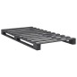 vidaXL Giroletto in Pallet Grigio Legno Massello di Pino 100x200 cm vidaXL Giroletto in Pallet Grigio Legno Massello di Pino 100x200 cm