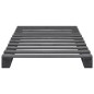 vidaXL Giroletto in Pallet Grigio Legno Massello di Pino 100x200 cm vidaXL Giroletto in Pallet Grigio Legno Massello di Pino 100x200 cm