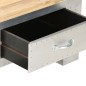 vidaXL Tavolino da Caffè Aviator 100x50x36 cm Legno Massello di Mango vidaXL Tavolino da Caffè Aviator 100x50x36 cm Legno Massello di Mango