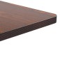 vidaXL Tavolo da Bistrot Marrone Scuro 60x60 cm in MDF vidaXL Tavolo da Bistrot Marrone Scuro 60x60 cm in MDF
