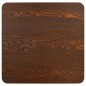 vidaXL Tavolo da Bistrot Marrone Scuro 60x60 cm in MDF vidaXL Tavolo da Bistrot Marrone Scuro 60x60 cm in MDF