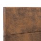 vidaXL Giroletto Marrone in Similpelle Scamosciata 120x200 cm