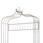 vidaXL Panchina da Giardino 122 cm in Ferro Marrone Anticato vidaXL Panchina da Giardino 122 cm in Ferro Marrone Anticato
