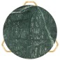 vidaXL Tavolino da Caffè Verde 40x40x40 cm Pietra Vera Testura Marmo vidaXL Tavolino da Caffè Verde 40x40x40 cm Pietra Vera Testura Marmo