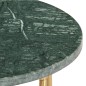 vidaXL Tavolino da Caffè Verde 40x40x40 cm Pietra Vera Testura Marmo vidaXL Tavolino da Caffè Verde 40x40x40 cm Pietra Vera Testura Marmo