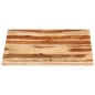 vidaXL Piano Tavolo in Legno Massello di Sheesham 25-27 mm 70x70 cm vidaXL Piano Tavolo in Legno Massello di Sheesham 25-27 mm 70x70 cm