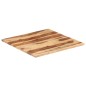 vidaXL Piano Tavolo in Legno Massello di Sheesham 25-27 mm 70x70 cm vidaXL Piano Tavolo in Legno Massello di Sheesham 25-27 mm 70x70 cm