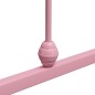 vidaXL Giroletto Rosa in Metallo 140x200 cm vidaXL Giroletto Rosa in Metallo 140x200 cm