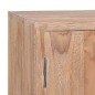 vidaXL Madia 140x30x75 cm in Legno Massello di Teak