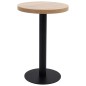 vidaXL Tavolo da Bistrot Marrone Chiaro 50 cm in MDF vidaXL Tavolo da Bistrot Marrone Chiaro 50 cm in MDF