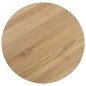 vidaXL Tavolo da Bistrot Marrone Chiaro 50 cm in MDF vidaXL Tavolo da Bistrot Marrone Chiaro 50 cm in MDF