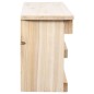 vidaXL Casetta per Passeri con 5 Camere 68x15x21 cm Legno di Abete vidaXL Casetta per Passeri con 5 Camere 68x15x21 cm Legno di Abete