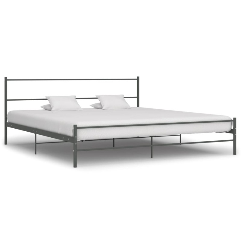 vidaXL Giroletto Grigio in Metallo 200x200 cm vidaXL Giroletto Grigio in Metallo 200x200 cm