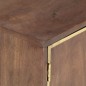 vidaXL Mobile Porta TV 120x30x46 cm in Legno Massello di Mango vidaXL Mobile Porta TV 120x30x46 cm in Legno Massello di Mango
