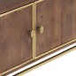vidaXL Mobile Porta TV 120x30x46 cm in Legno Massello di Mango vidaXL Mobile Porta TV 120x30x46 cm in Legno Massello di Mango