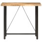 vidaXL Tavolo da Bar 120x58x107 cm in Legno Ruvido di Mango vidaXL Tavolo da Bar 120x58x107 cm in Legno Ruvido di Mango