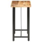 vidaXL Tavolo da Bar 120x58x107 cm in Legno Ruvido di Mango vidaXL Tavolo da Bar 120x58x107 cm in Legno Ruvido di Mango