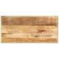 vidaXL Tavolo da Bar 120x58x107 cm in Legno Ruvido di Mango vidaXL Tavolo da Bar 120x58x107 cm in Legno Ruvido di Mango