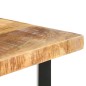 vidaXL Tavolo da Bar 120x58x107 cm in Legno Ruvido di Mango vidaXL Tavolo da Bar 120x58x107 cm in Legno Ruvido di Mango