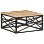vidaXL Tavolino da Caffè 68x68x35 cm in Legno Massello di Mango vidaXL Tavolino da Caffè 68x68x35 cm in Legno Massello di Mango