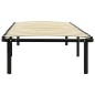 vidaXL Giroletto Nero in Metallo 90x200 cm vidaXL Giroletto Nero in Metallo 90x200 cm
