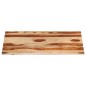 vidaXL Piano Tavolo in Legno Massello di Sheesham 15-16 mm 70x90 cm