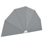 Tenda Laterale per Terrazza Pieghevole Grigio 200 cm Tenda Laterale per Terrazza Pieghevole Grigio 200 cm