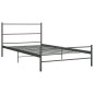 vidaXL Giroletto Grigio in Metallo 100x200 cm vidaXL Giroletto Grigio in Metallo 100x200 cm