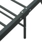 vidaXL Giroletto Grigio in Metallo 100x200 cm vidaXL Giroletto Grigio in Metallo 100x200 cm