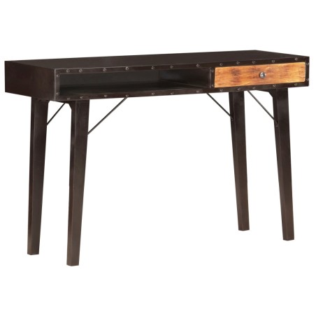 vidaXL Tavolo Consolle 118x35x76 cm in Legno Massello di Recupero