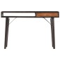 vidaXL Tavolo Consolle 118x35x76 cm in Legno Massello di Recupero vidaXL Tavolo Consolle 118x35x76 cm in Legno Massello di Recupero