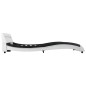 vidaXL Giroletto con LED Bianco e Nero in Similpelle 120x200 cm vidaXL Giroletto con LED Bianco e Nero in Similpelle 120x200 cm