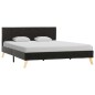 vidaXL Giroletto Grigio Scuro in Tessuto 140x200 cm vidaXL Giroletto Grigio Scuro in Tessuto 140x200 cm