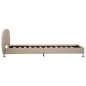 vidaXL Giroletto Cappuccino in Similpelle 100x200 cm vidaXL Giroletto Cappuccino in Similpelle 100x200 cm