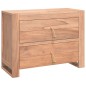 vidaXL Credenza 80x30x60 cm in Legno Massello di Teak vidaXL Credenza 80x30x60 cm in Legno Massello di Teak