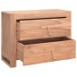 vidaXL Credenza 80x30x60 cm in Legno Massello di Teak vidaXL Credenza 80x30x60 cm in Legno Massello di Teak