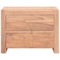 vidaXL Credenza 80x30x60 cm in Legno Massello di Teak vidaXL Credenza 80x30x60 cm in Legno Massello di Teak