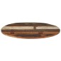 vidaXL Piano Tavolo Rotondo 70 cm 15-16 mm in Legno di Recupero