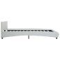 vidaXL Giroletto Bianco in Similpelle 160x200 cm vidaXL Giroletto Bianco in Similpelle 160x200 cm