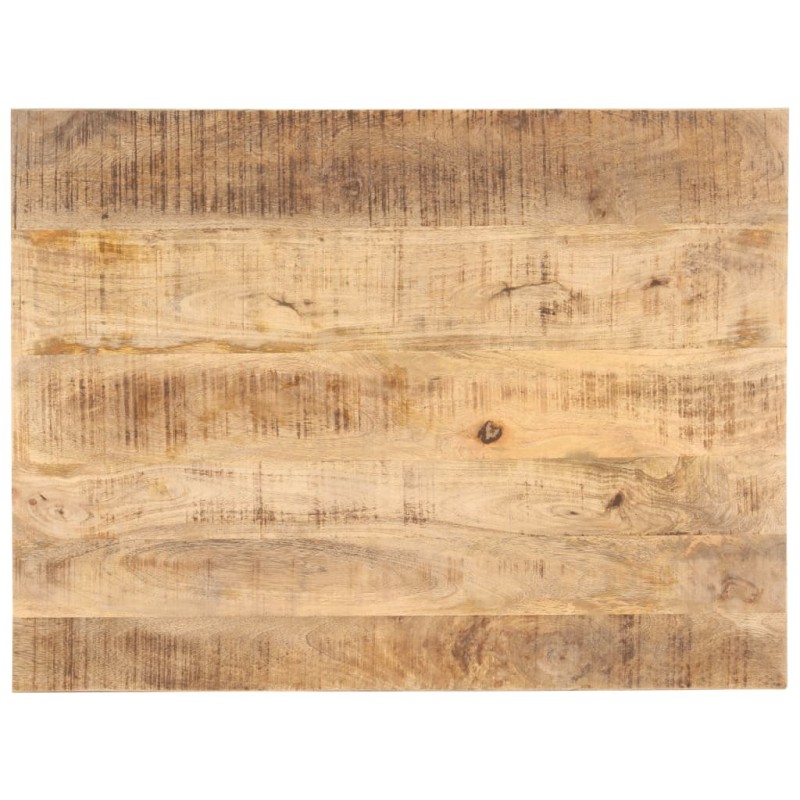 vidaXL Piano Tavolo in Legno Massello di Mango 25-27 mm 90x60 cm vidaXL Piano Tavolo in Legno Massello di Mango 25-27 mm 90x60 cm
