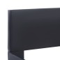 vidaXL Giroletto Nero in Similpelle 160x200 cm vidaXL Giroletto Nero in Similpelle 160x200 cm
