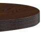 vidaXL Tavolo da Bistrot Marrone Scuro 40 cm in MDF vidaXL Tavolo da Bistrot Marrone Scuro 40 cm in MDF