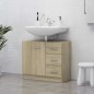 Mobile Sottolavabo Rovere Sonoma 63x30x54 cm in Truciolato Mobile Sottolavabo Rovere Sonoma 63x30x54 cm in Truciolato