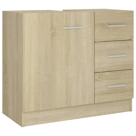 Mobile Sottolavabo Rovere Sonoma 63x30x54 cm in Truciolato