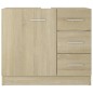 Mobile Sottolavabo Rovere Sonoma 63x30x54 cm in Truciolato Mobile Sottolavabo Rovere Sonoma 63x30x54 cm in Truciolato