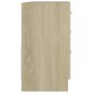 Mobile Sottolavabo Rovere Sonoma 63x30x54 cm in Truciolato Mobile Sottolavabo Rovere Sonoma 63x30x54 cm in Truciolato