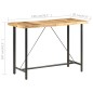 vidaXL Tavolo da Bar 150x70x107 cm in Legno Ruvido di Mango