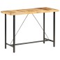 vidaXL Tavolo da Bar 150x70x107 cm in Legno Ruvido di Mango