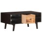 vidaXL Tavolino da Salotto 100x50x45 cm in Legno Massello di Recupero vidaXL Tavolino da Salotto 100x50x45 cm in Legno Massello di Recupero