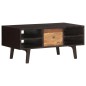 vidaXL Tavolino da Salotto 100x50x45 cm in Legno Massello di Recupero vidaXL Tavolino da Salotto 100x50x45 cm in Legno Massello di Recupero
